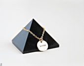 Karma Necklace - 18K gold plated over sterling silver