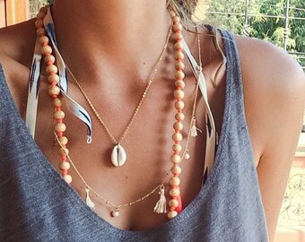 Cowrie Shell Dainty Necklace