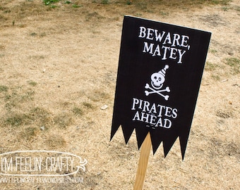 Pirate Party Welcome Sign- Printable