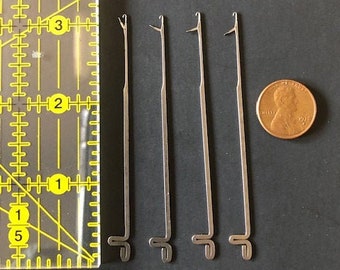 Tiny Latch Hookpulling Needle Tiny 3 Inch Hair Tinsel - Etsy Canada Tiny Latch Hookpulling Needle Tiny 3 Inch Hair Tinsel - Etsy Canada