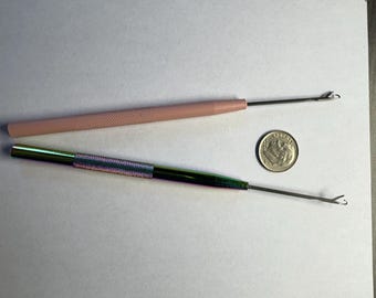 Latch Hook,Pulling Needle, I-Tip Micro Hair Extension, hair tinsel tool, Stainless steel