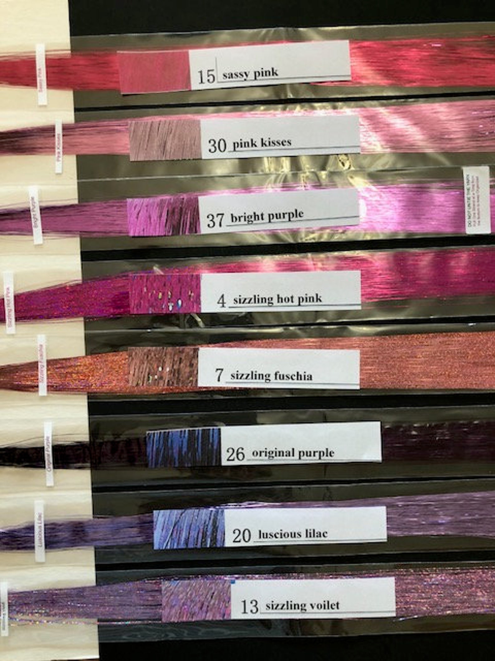 36 Inch100thai Silk Strands 100 STRANDS PER PKG. Salon Etsy