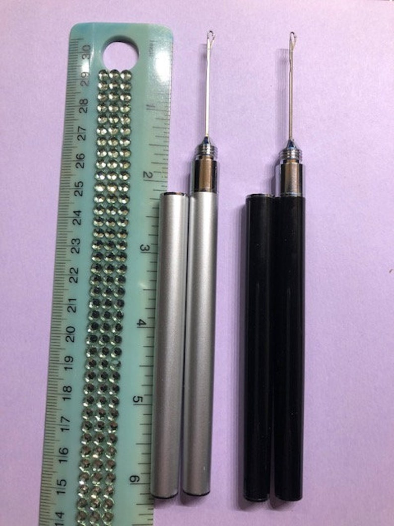 2in1 Latch Hook/LoopPulling Needle ITip Micro Hair Etsy