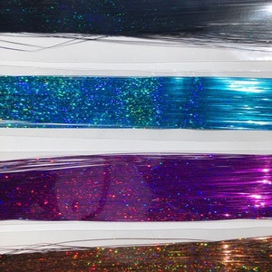 16 Sizzling Colors 36 Inch-100%thai Silk Strands, 100 STRANDS PER PKG ...