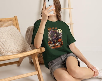 Halloween Nightmare clown tee | Halloween shirt, pumpkin skulls