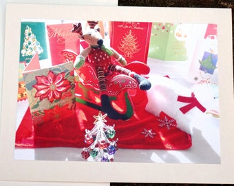 Blank Christmas Card, Original Photography, Blank Holiday Card, Blank Card, Unique Xmas Card