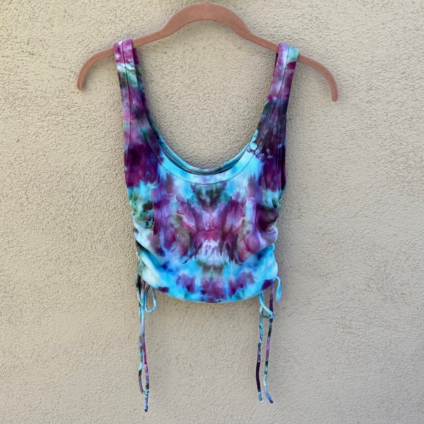 nike tie dye crop top