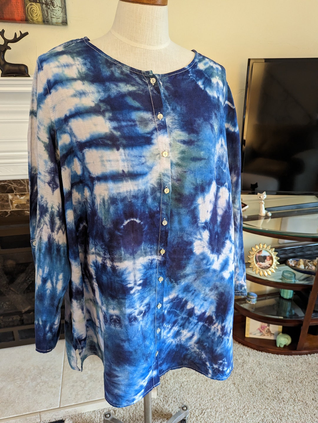 How To Tie Dye Linen