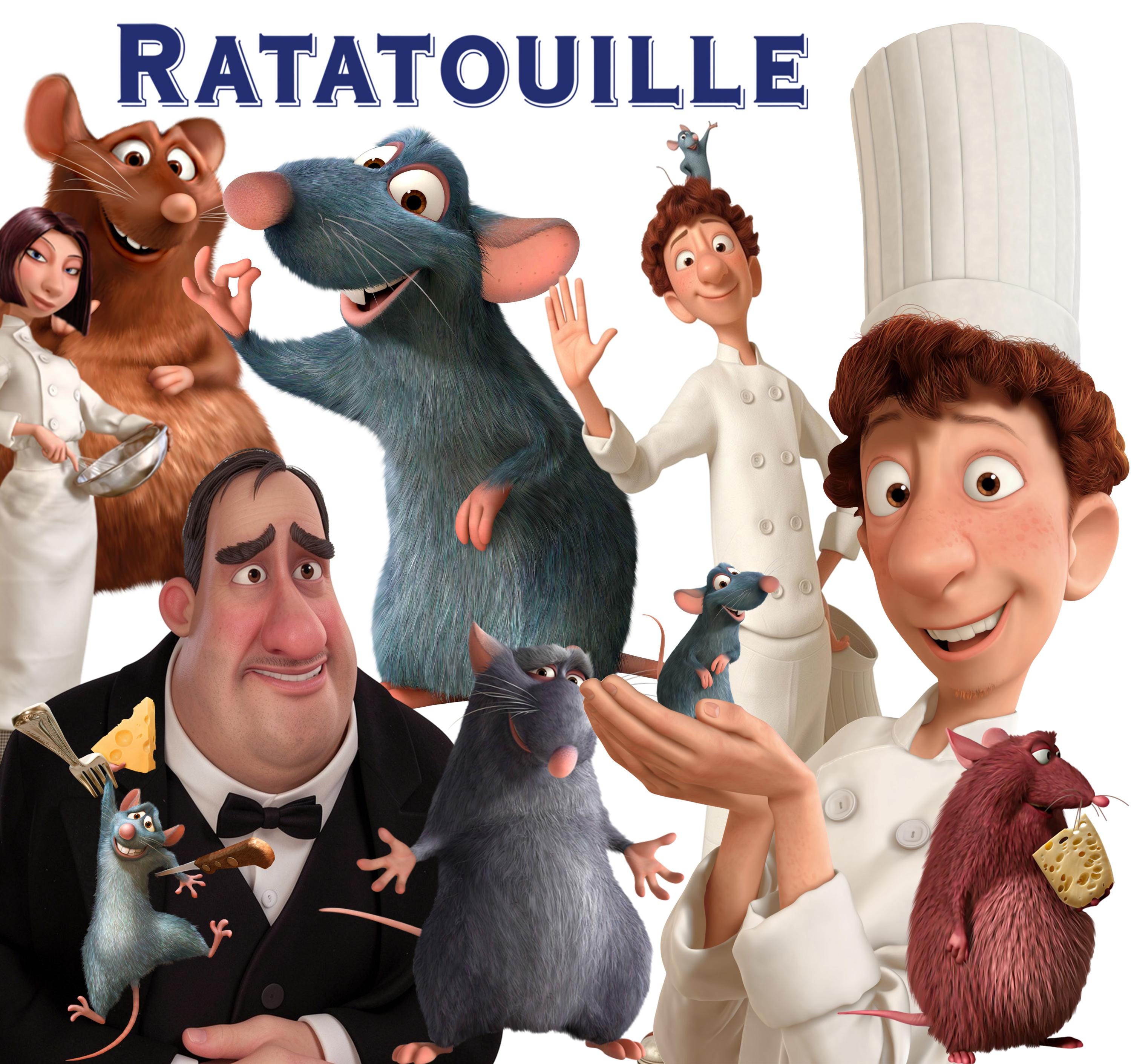 Ratatouille clip art - Etsy México