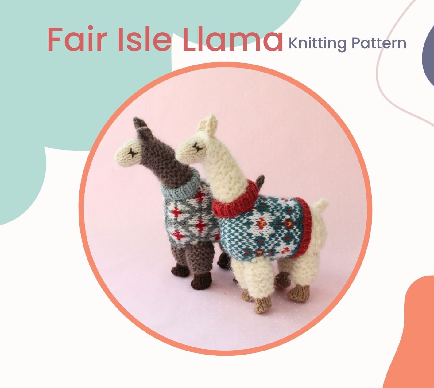 Knitted Llama Toy Singapore
