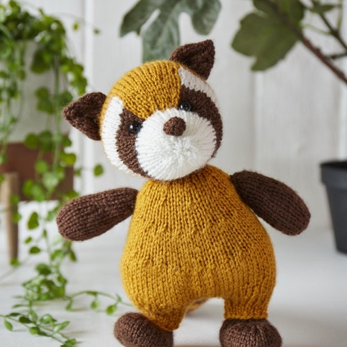 Red Panda Knitting Pattern PDF - Etsy