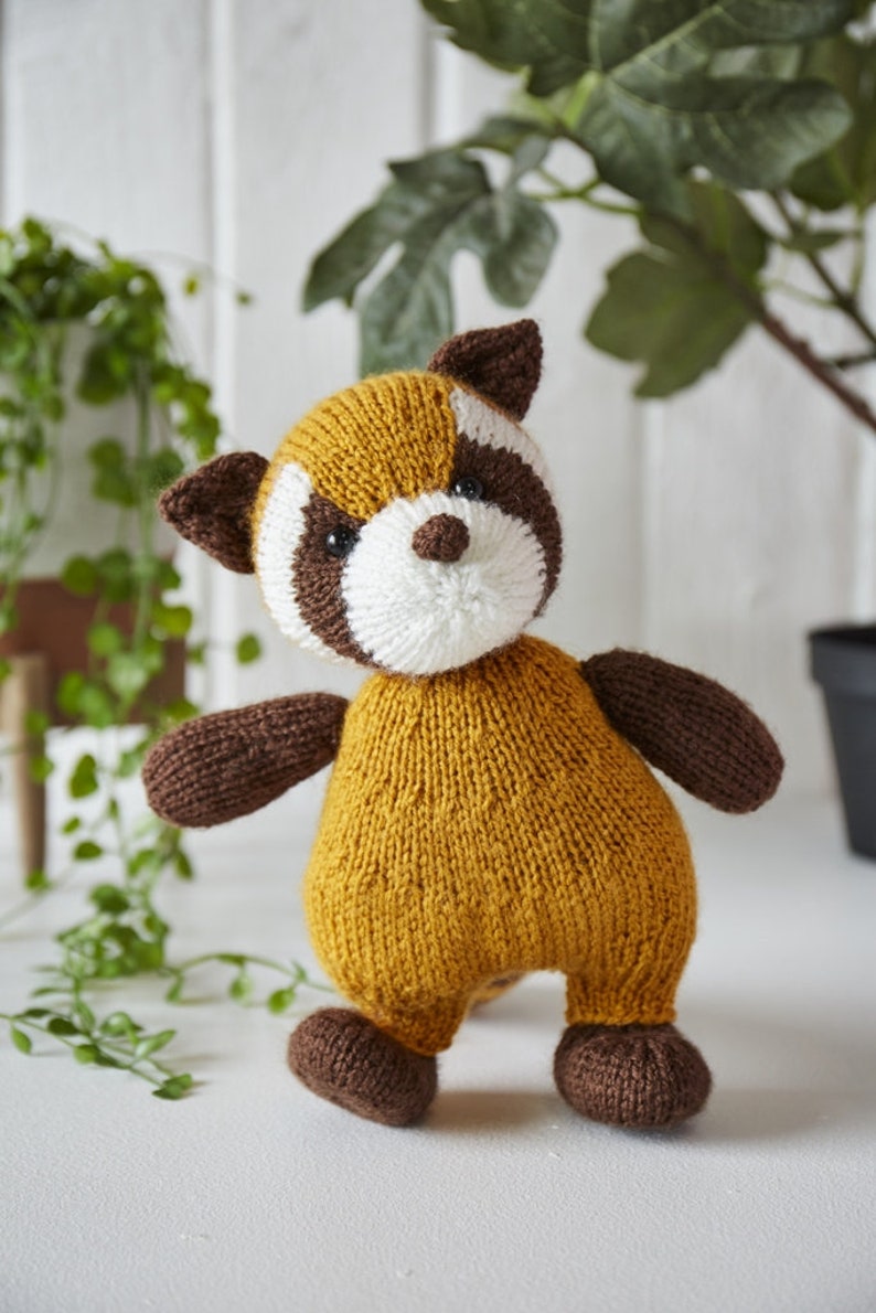 Red Panda Knitting Pattern PDF - Etsy