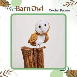 Barn Owl Crochet Pattern PDF