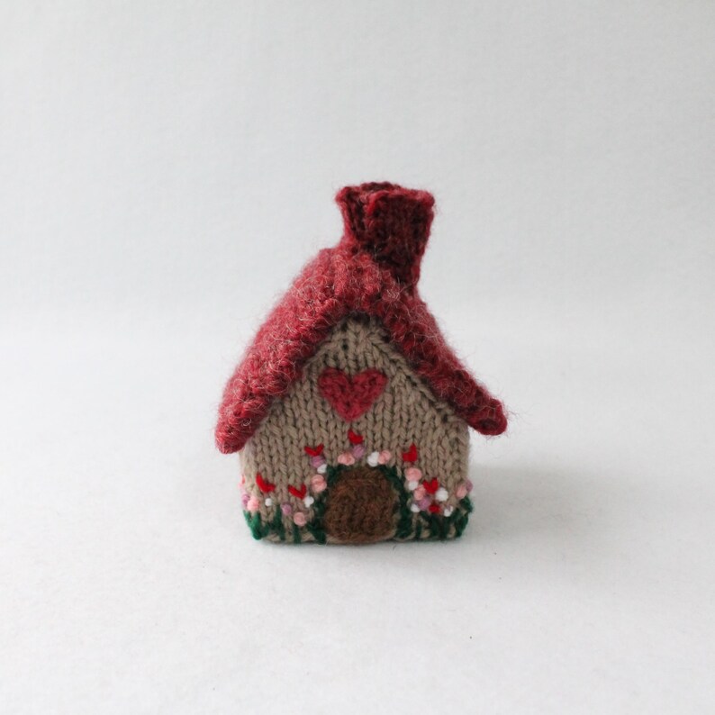 Mini Cottage Knitting Pattern PDF Cottage, Mats, Trees & Sheep Pattern ...