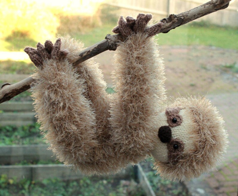 Sloth knitting pattern PDF image 5