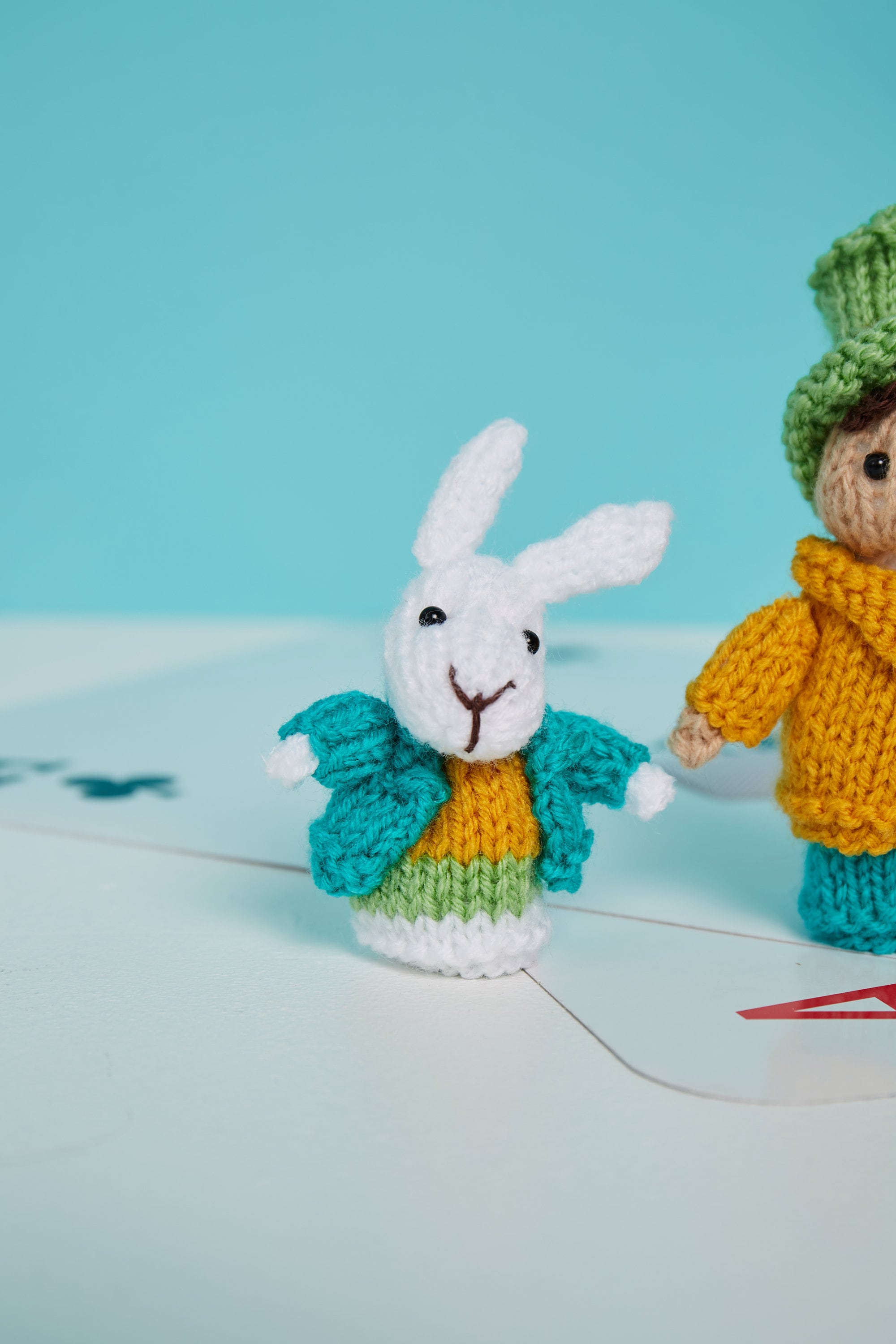 Alice in Wonderland Finger Puppets knitting pattern PDF Etsy