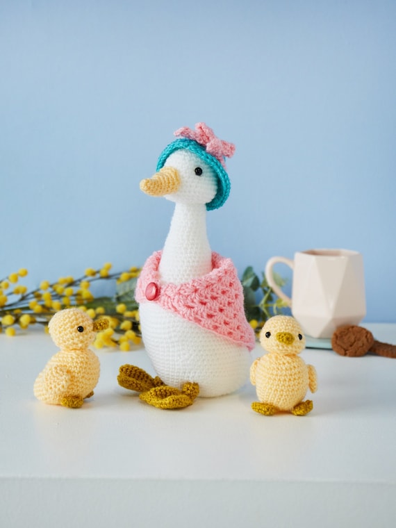 Mummy Duck and Baby Duckling Crochet Pattern PDF - Etsy