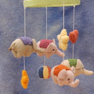 Elephant Mobile Knitting Pattern PDF image 6