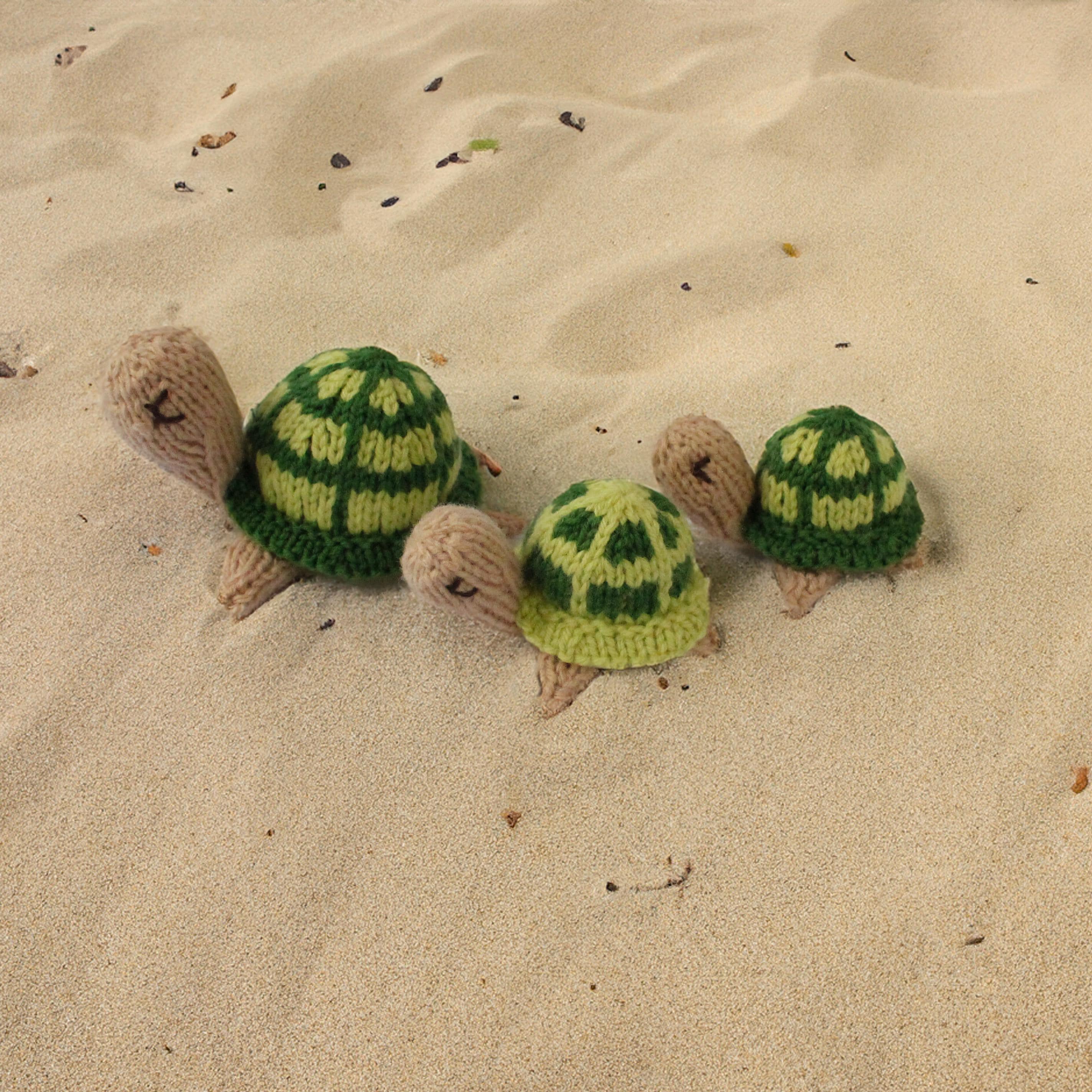 Knitted Turtle Shell Pattern Sea Turtles Knitting Pattern PDF - Etsy