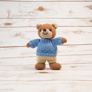Bear Family Knitting Pattern PDF - Etsy