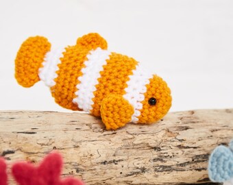 海の下の友達あみぐるみ海の生き物かぎ針編みパターン PDF - Etsy 日本