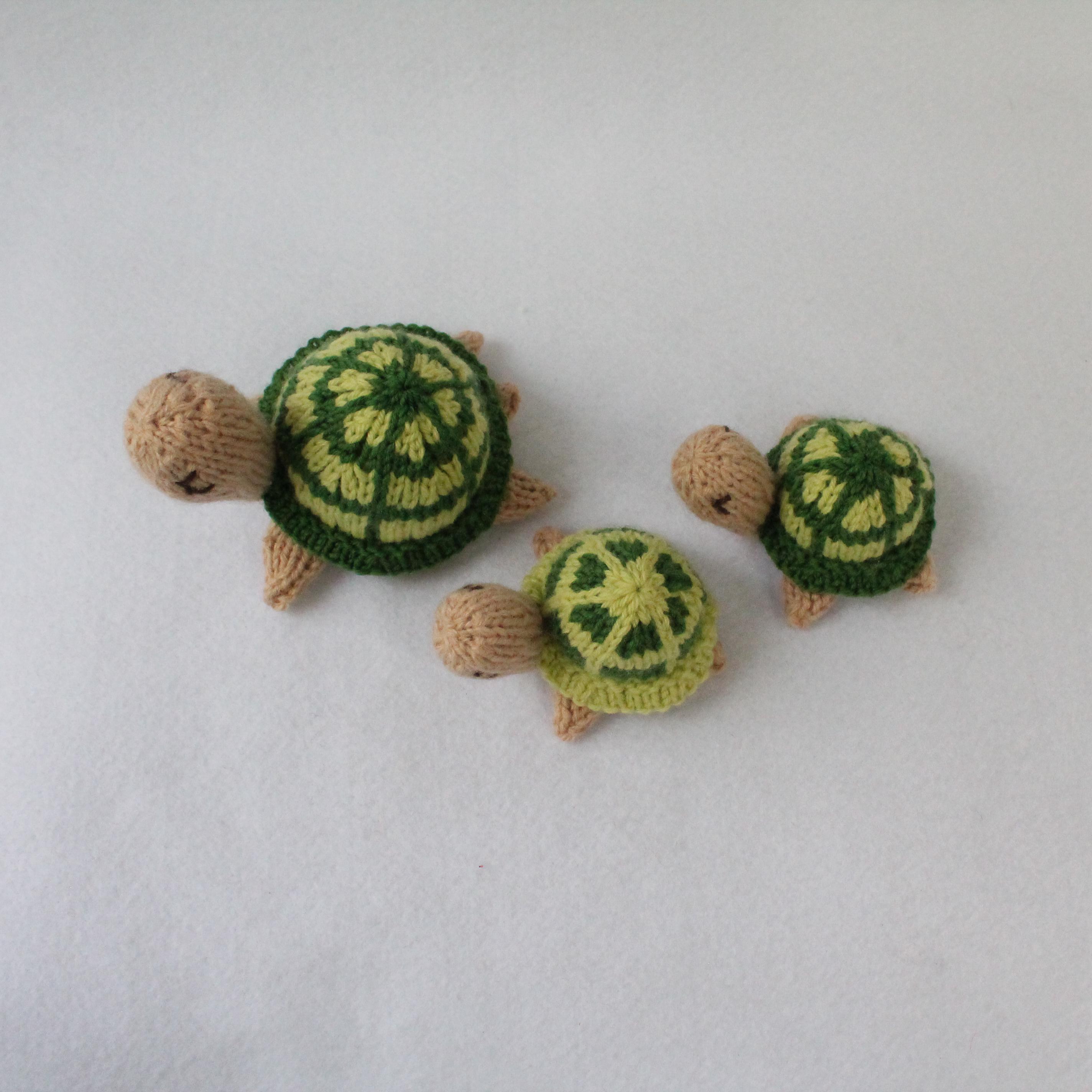 Knitted Turtle Shell Pattern Sea Turtles Knitting Pattern PDF - Etsy