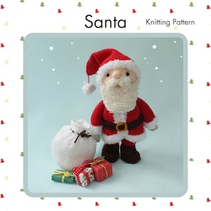 Santa Doll Knitting Pattern PDF