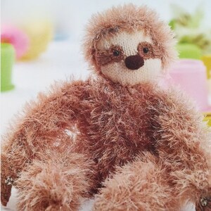 Sloth knitting pattern PDF image 2