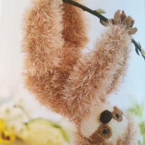 Sloth knitting pattern PDF image 3