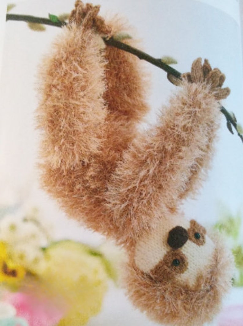 Sloth knitting pattern PDF image 3