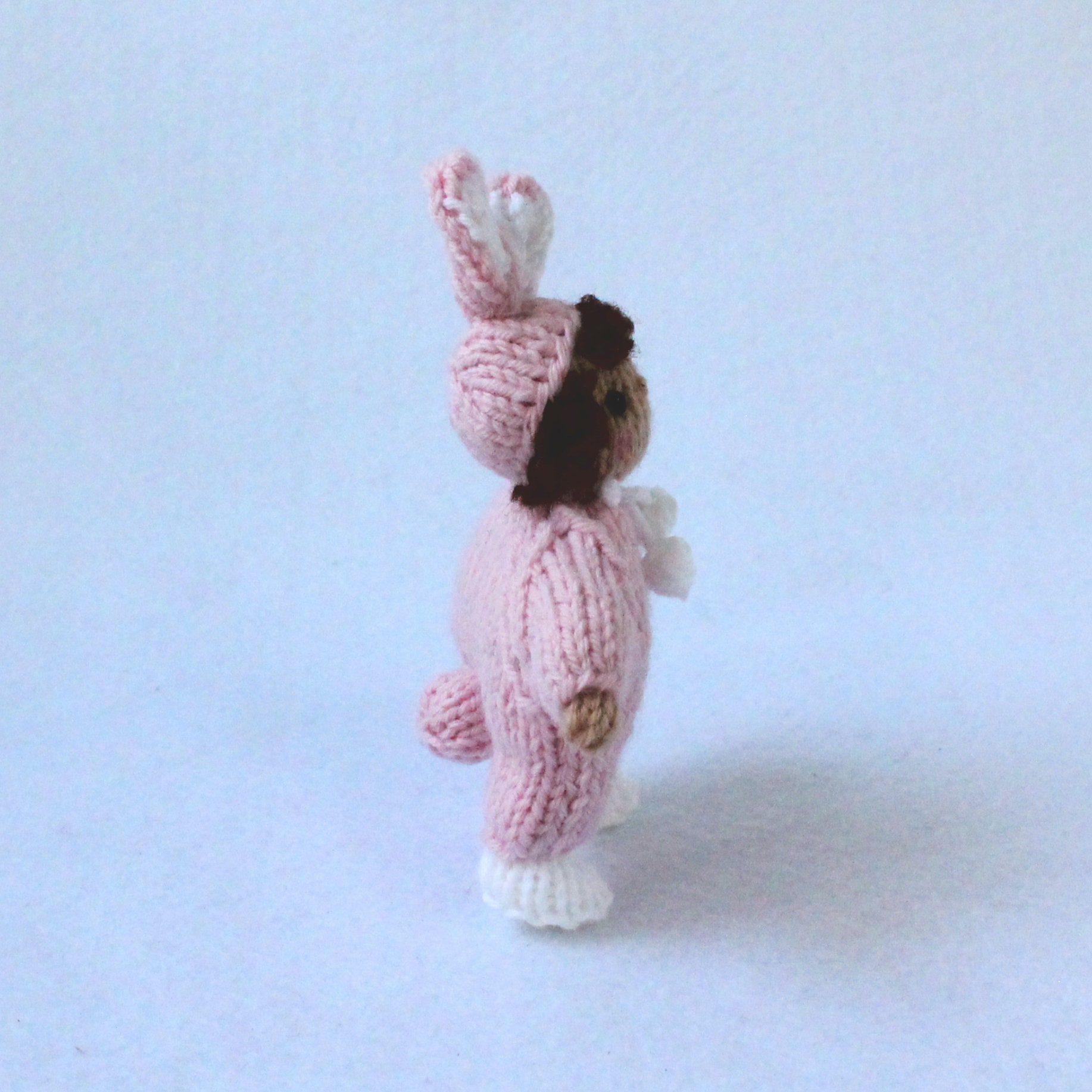 Bunny Dolly, Doll in Bunny Outfits, Knitting Pattern PDF - Etsy