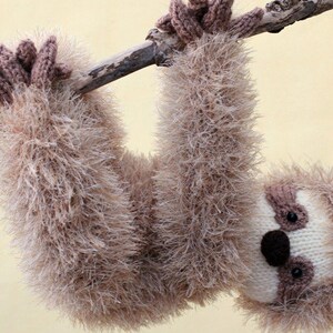 Sloth knitting pattern PDF image 4