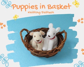 Puppies in Basket