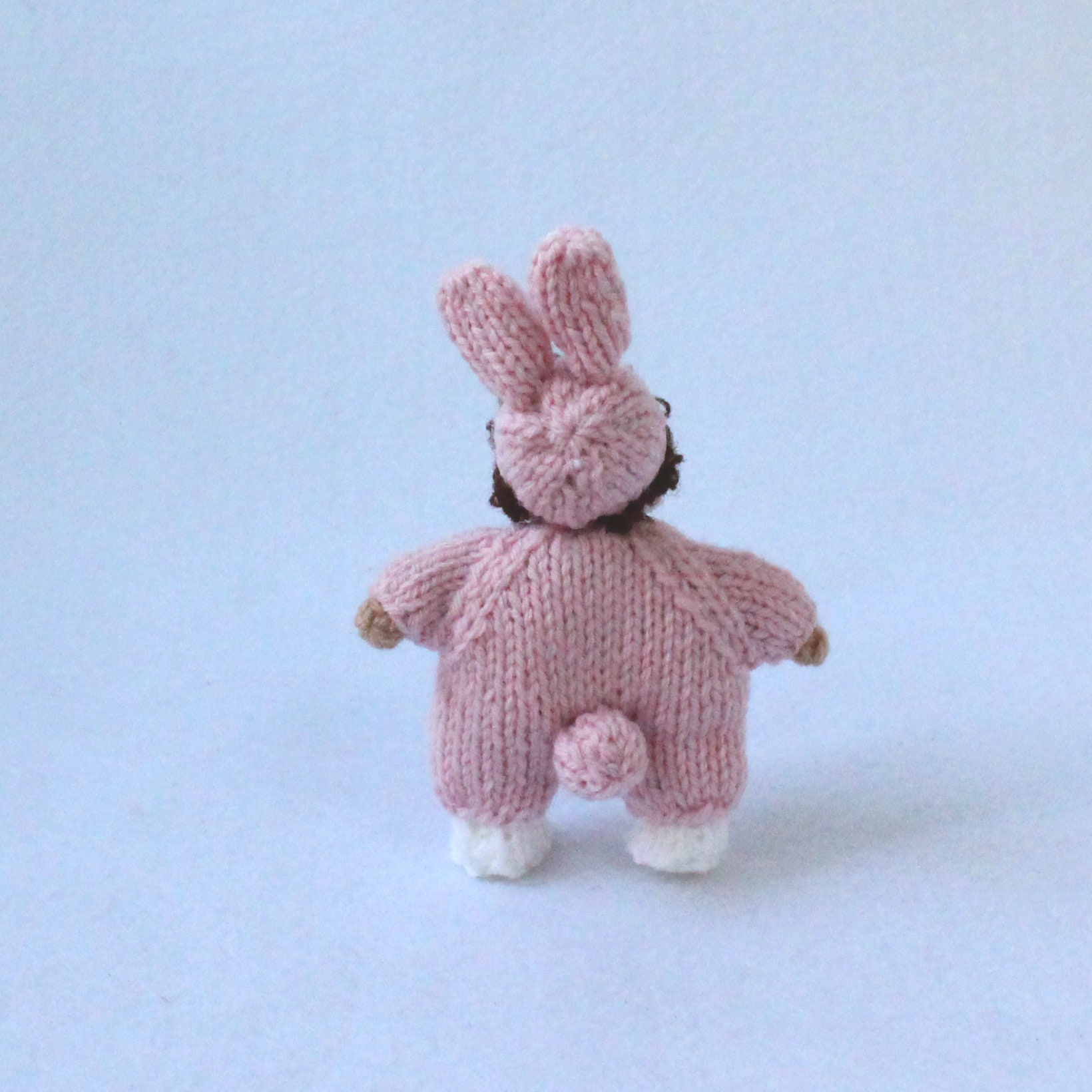 Bunny Dolly, Doll in Bunny Outfits, Knitting Pattern PDF - Etsy