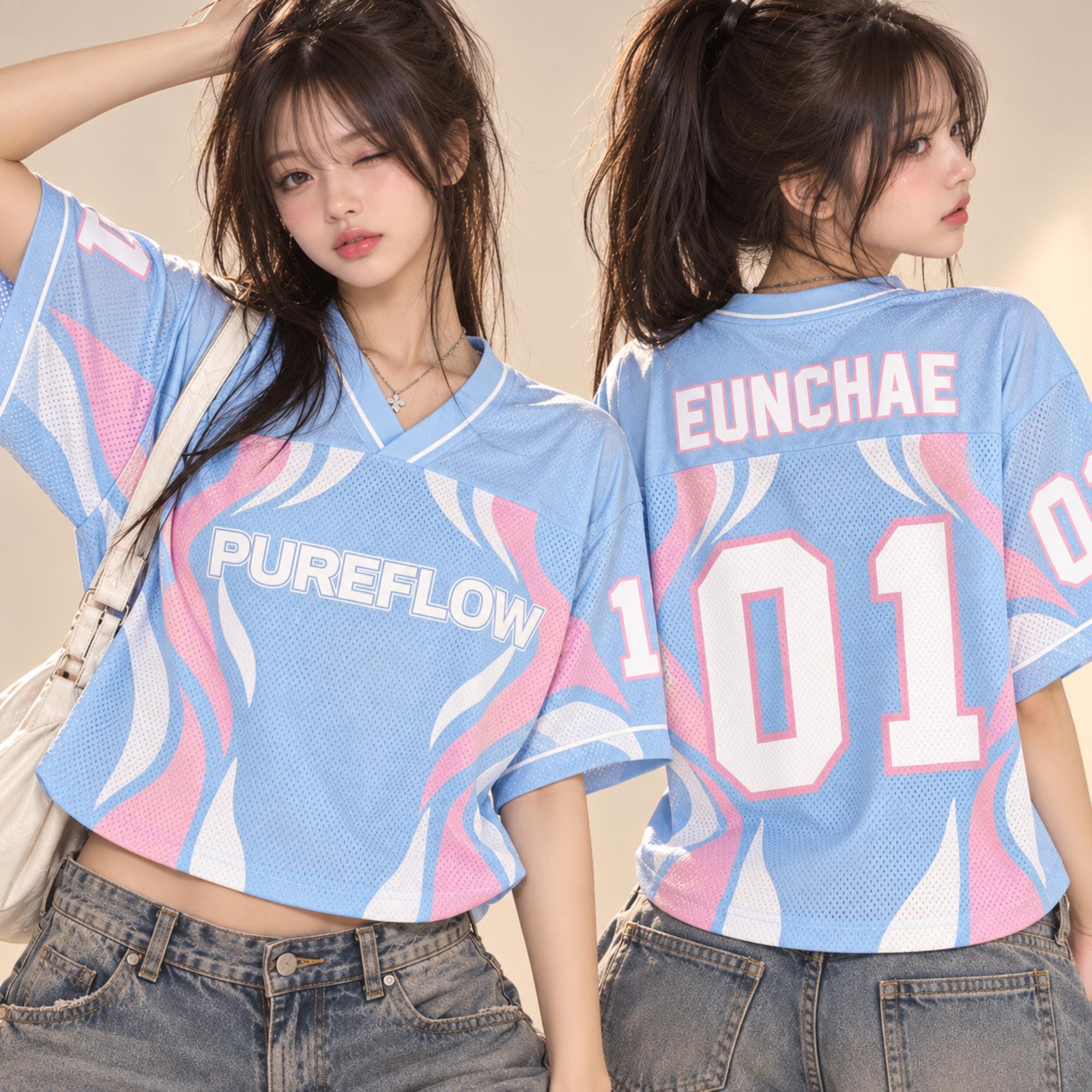 Eunchae Le Sserafim Shirt - Etsy