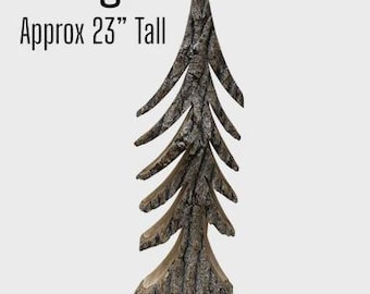 Basti Wood Studio Hand Carved Trees- Large
