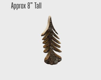 Basti Wood Studio Hand Carved Trees- Mini