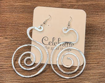 Aluminum Wire Earrings