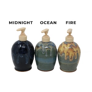 Martindale Pottery Soap Dispenser