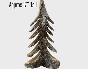 Basti Wood Studio Hand Carved Trees- Medium