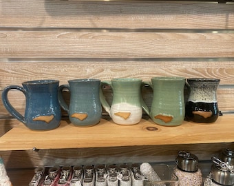 Handmade Coffee Mug – 12oz | Rust Pottery