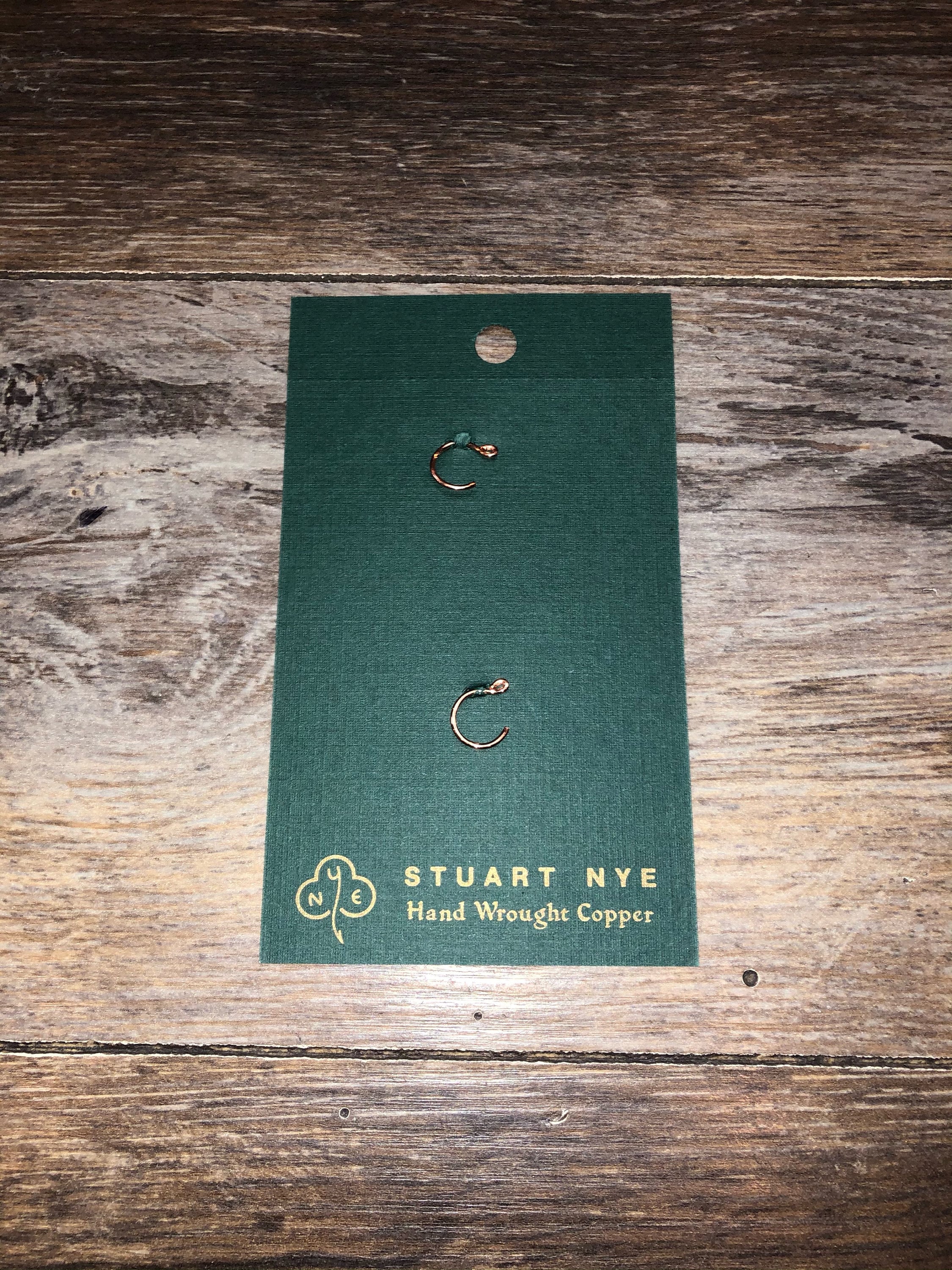 Stuart nye hotsell backward loop earrings