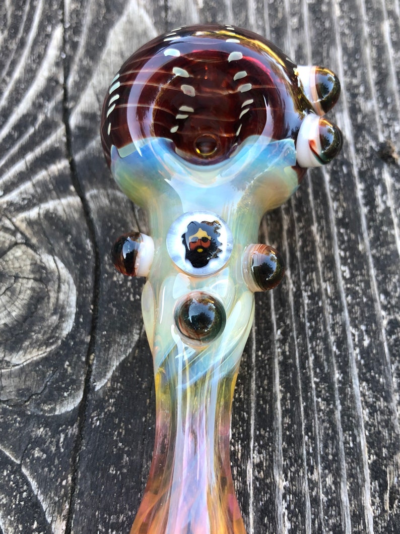 70s Jerry Glass pipes. 70s Jerry millie with white and Etsy