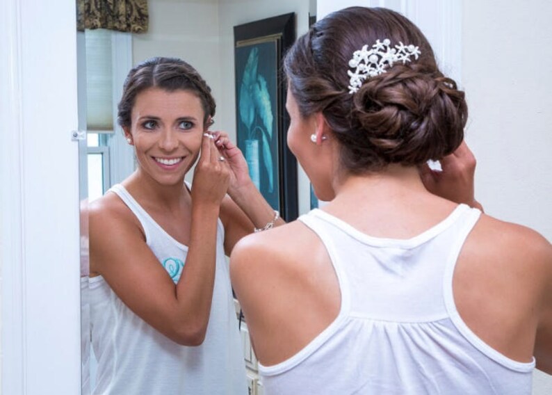 gold wedding hair comb starfish bridal hair comb gold wedding hair piece beach wedding hair accessories starfish pearl hair comb