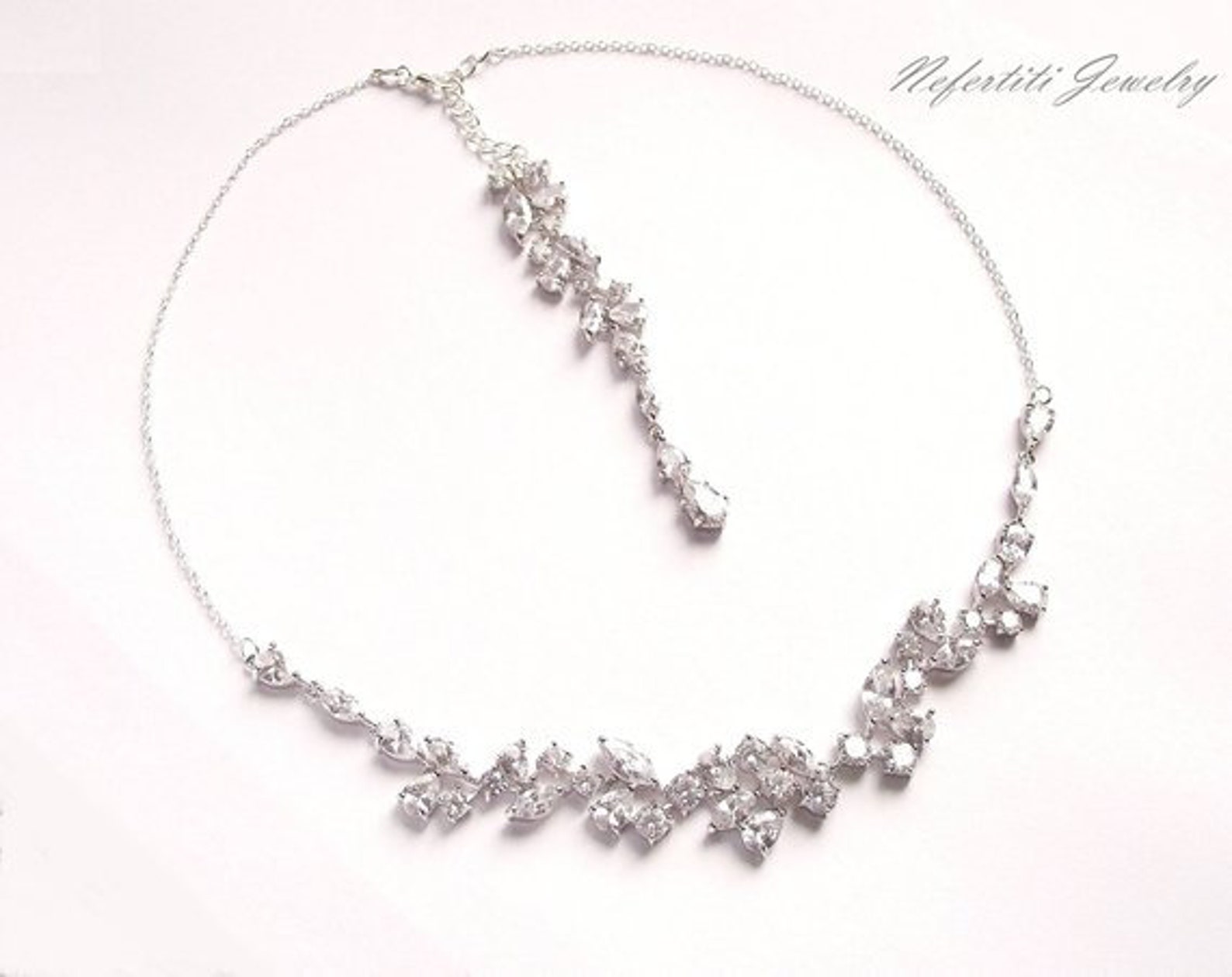 Gold Bridal Necklace Gold Wedding Necklace Gold Necklace Etsy