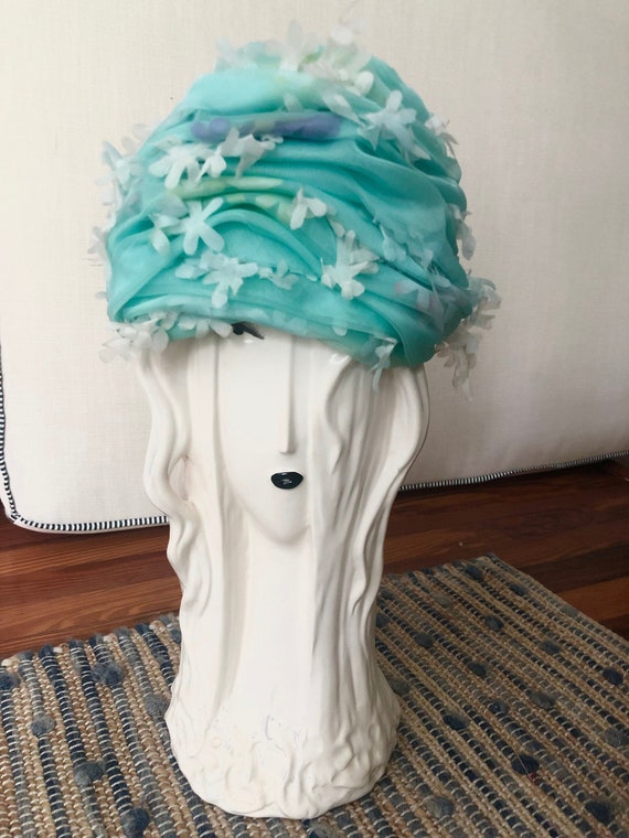1960s Christian Dior Turban Chapeau