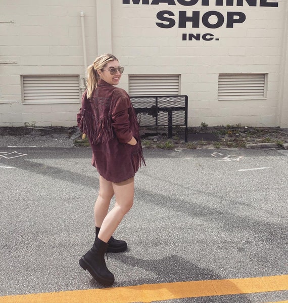 1970s Suede Fringed Jacket