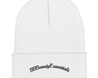 Folded-over beanie