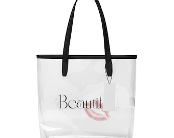 Transparent tote bag