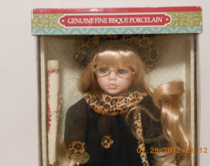 Classic Treasure Porcelain Doll With Certificate of Authenticity Etsy